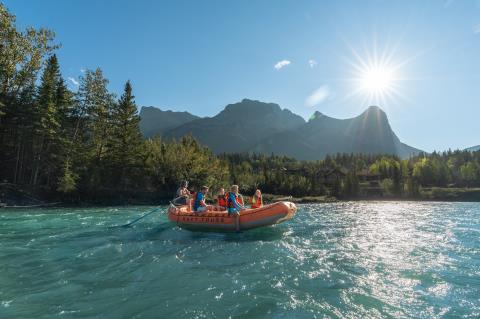 Canmore River Float